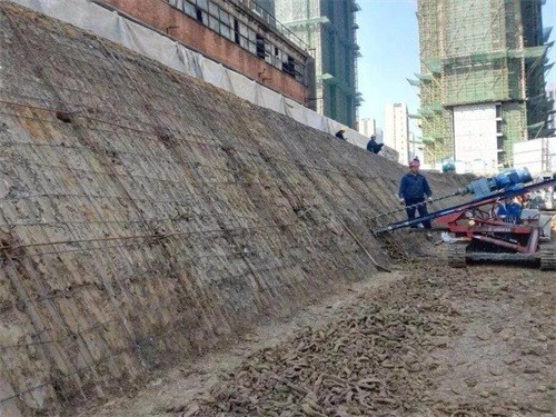 确山建筑边坡支护